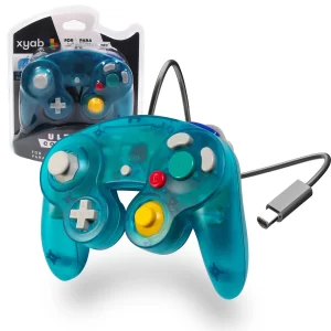 Ice Blue Controller Wired 3rd Party GCube