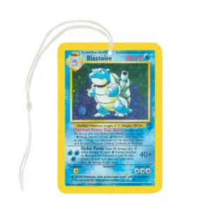 Blastoise Pokemon Card Air Freshener