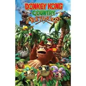 Donkey Kong Country Returns 11x17 Poster