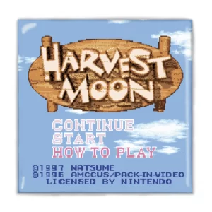 Harvest Moon Gamer Magnet